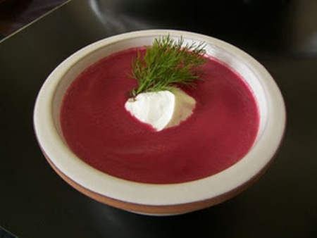 Borscht - Sopa de Beterraba imagem